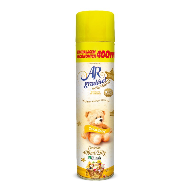 Odorizador de Ambientes Talco Baby 400ml