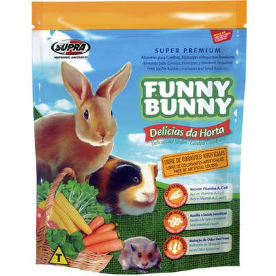 Ração Funny Bunny Delícias da Horta 500g